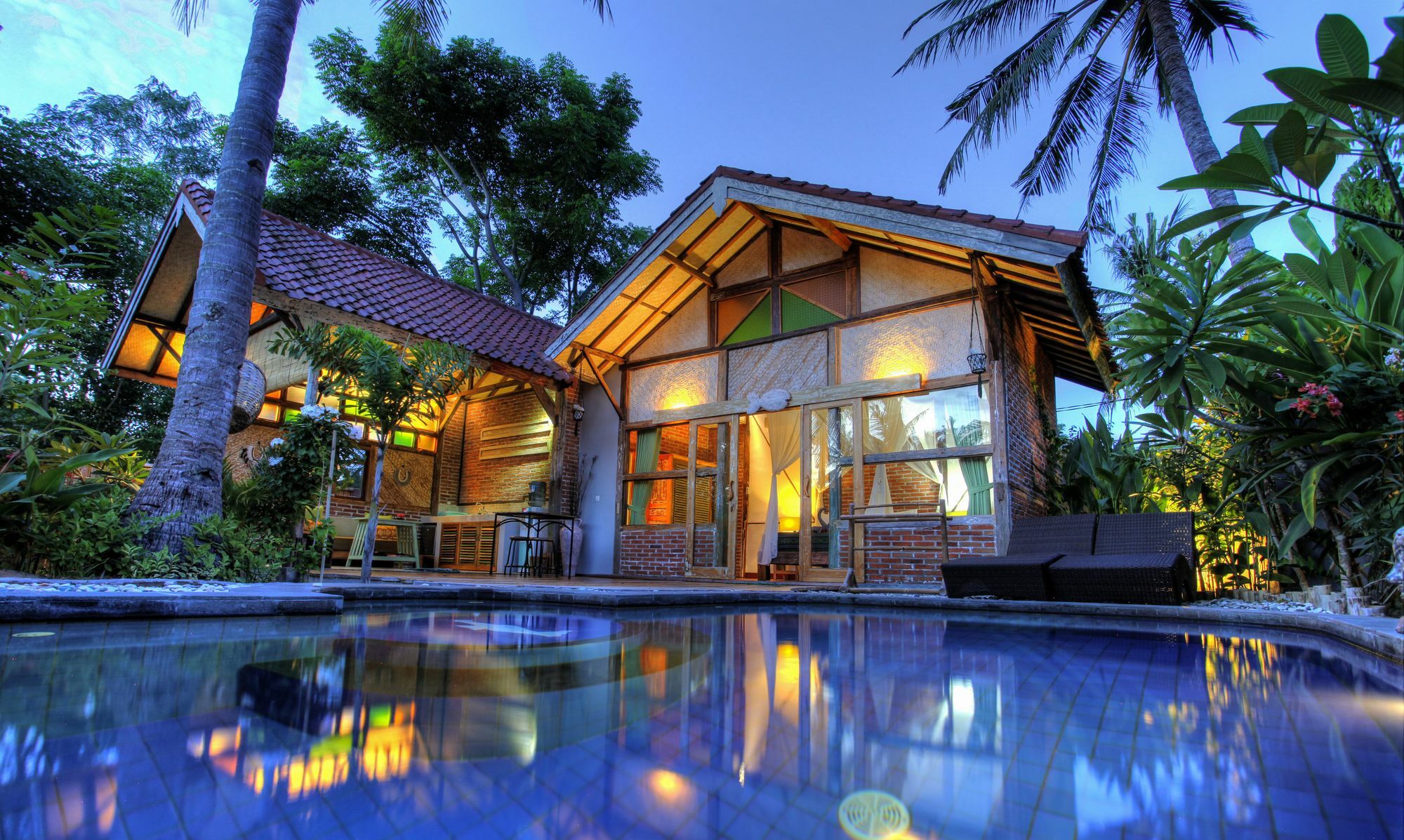Villas Samalama Gili Air Exterior foto